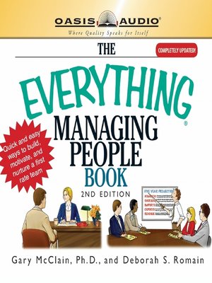 cover image of The Everything Managing People Book